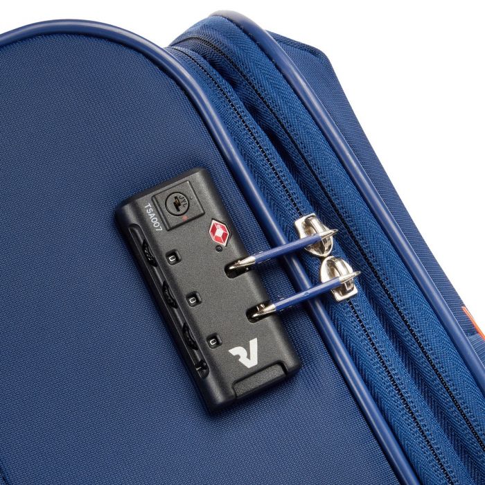 Trolley cabina 4 ruote espandibile Roncato Crosslite 4873 Blu