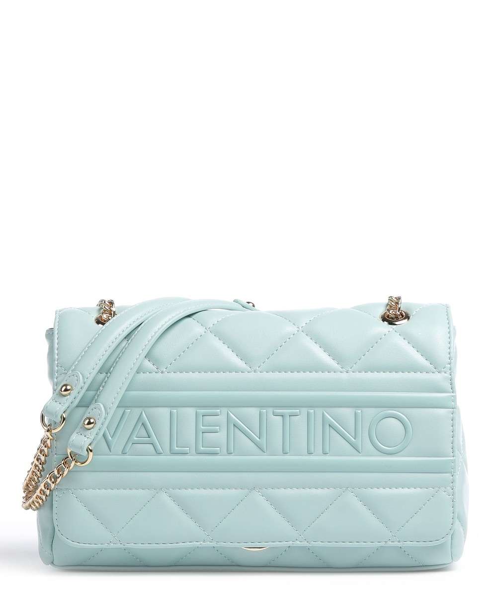 Ada Borsa a Tracolla Azzurro Polvere Ecopelle