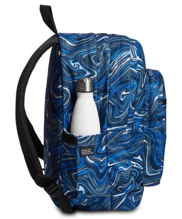 Zaino scuola Invicta Jelek Fantasy Blue Art 38 Litri