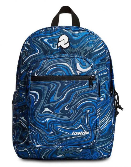 Zaino scuola Invicta Jelek Fantasy Blue Art 38 Litri